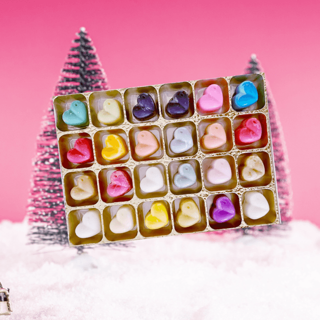 ADVENT CALENDAR 24 DAY WHITE