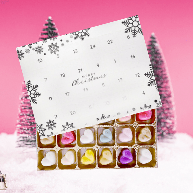 ADVENT CALENDAR 24 DAY WHITE